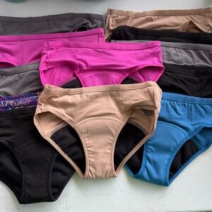 Hanes Women's Underwear Set - Pink, Tan, Black, Blue